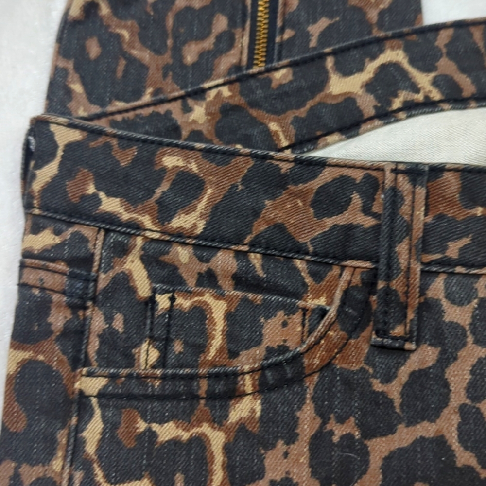 NWT Rebecca Minkoff Cheetah/Leopard Skinny Jeans - Picture 9 of 10